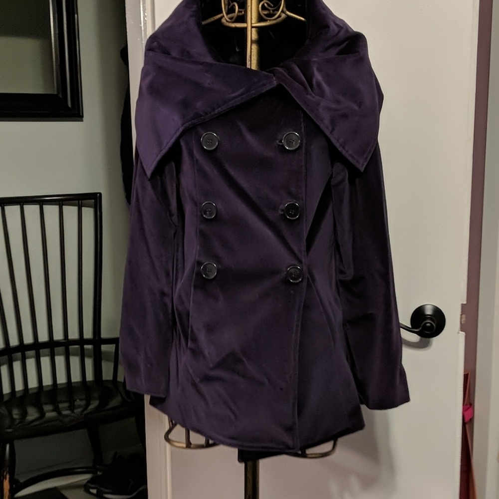 Purple Velour Jacket